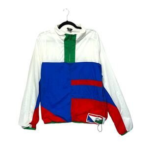 Nike Flight Series Basketball Windbreaker Jacket Men's Sz S Colorblock Retro Y2K
